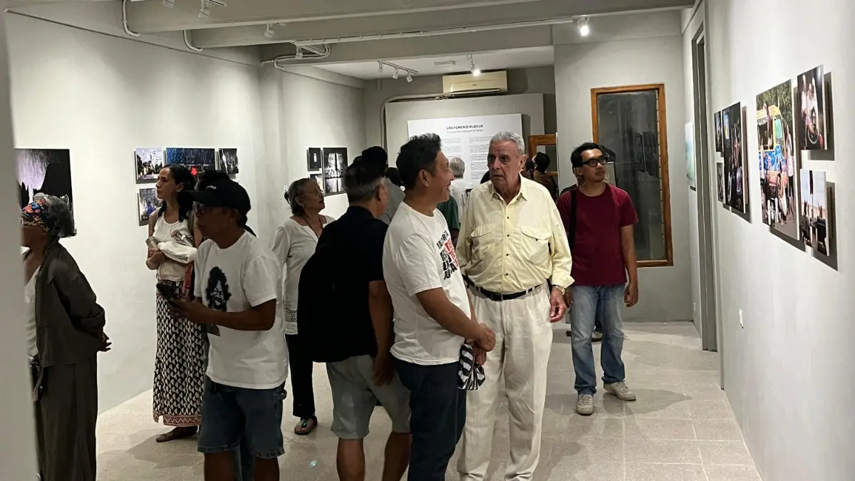 Pameran fotografi “Unspoken Dialogue” karya Lucas Leo Catalano, secara resmi dibuka di Bog Art Space Denpasar (24/5/2026).
