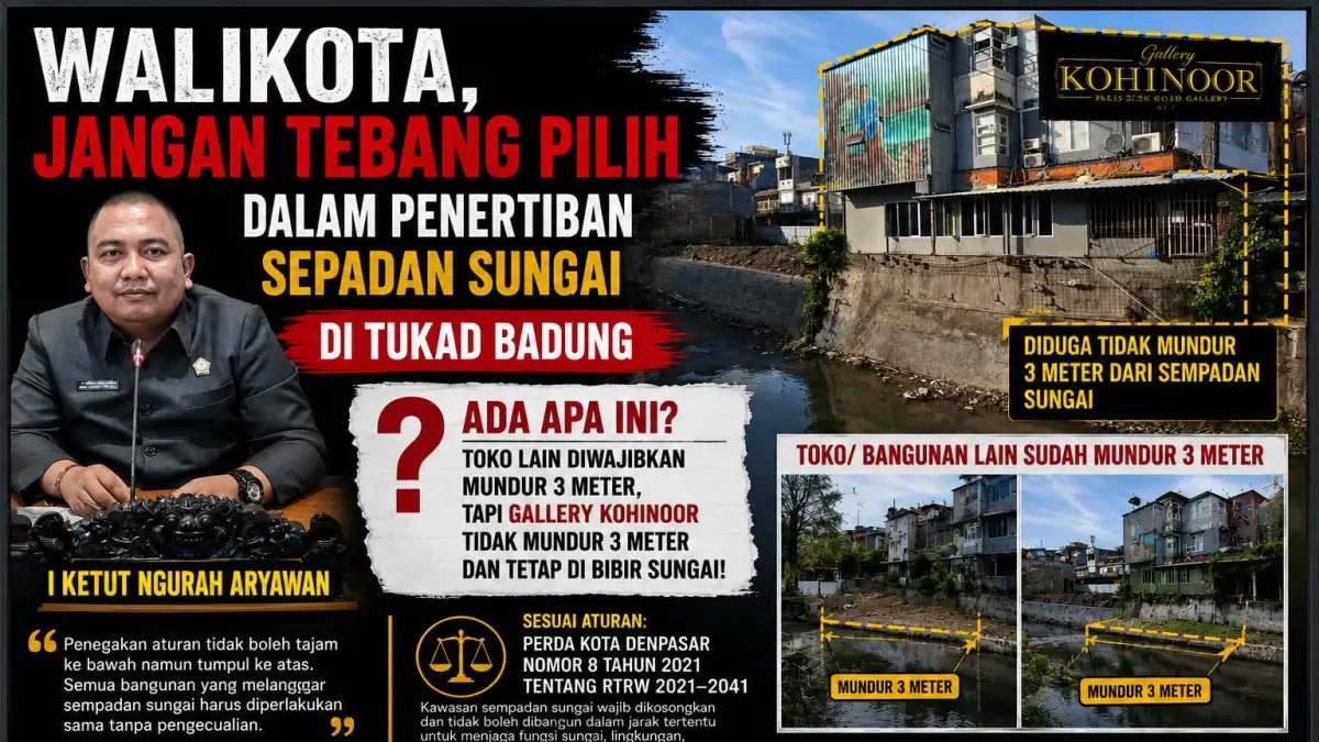 Anggota DPRD Kota Denpasar dari Fraksi Gerindra I Ketut Ngurah Aryawan