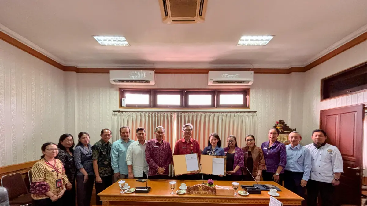 BRIDA Kabupaten Badung menggandeng Politeknik Pariwisata Bali, dalam pelaksanaan riset “Desain Model Pengembangan Gastronomy Tourism Berlandaskan Tradisi Kuliner Lokal untuk Memperkuat Pariwisata Berbasis Masyarakat.”