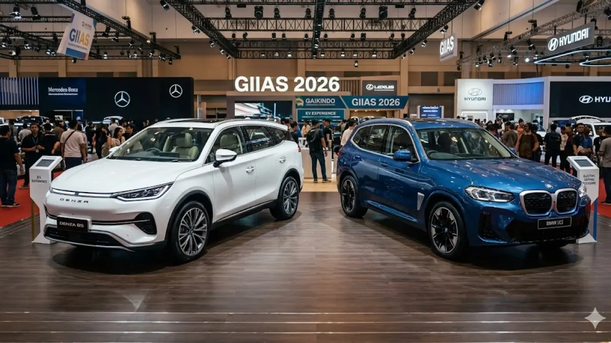 BYD Denza B5 dan BMW iX3 dipastikan dibawa ke GIIAS 2026 pada akhir Juli. 