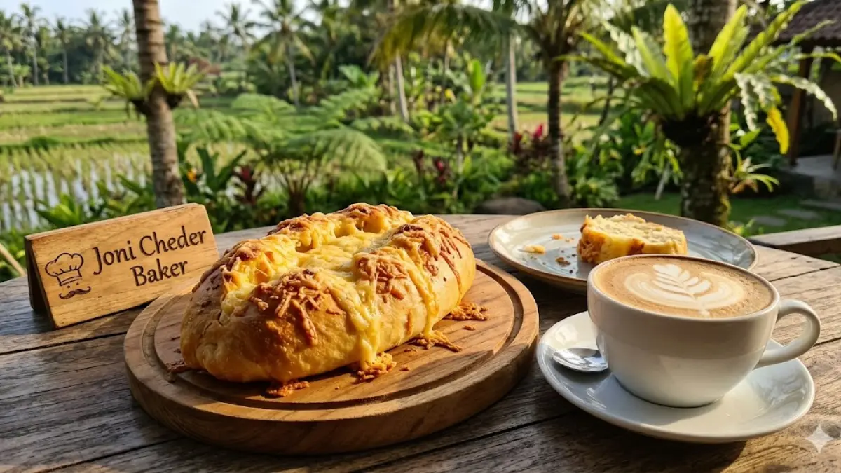 Menu tenar salah satu kafe di Ubud, Gianyar.  
