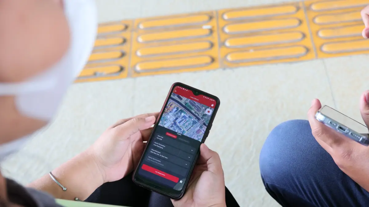 Pemilik tanah bisa mengajukan titik lokasi lewat fitur Swaplotting di Sentuh Tanahku.