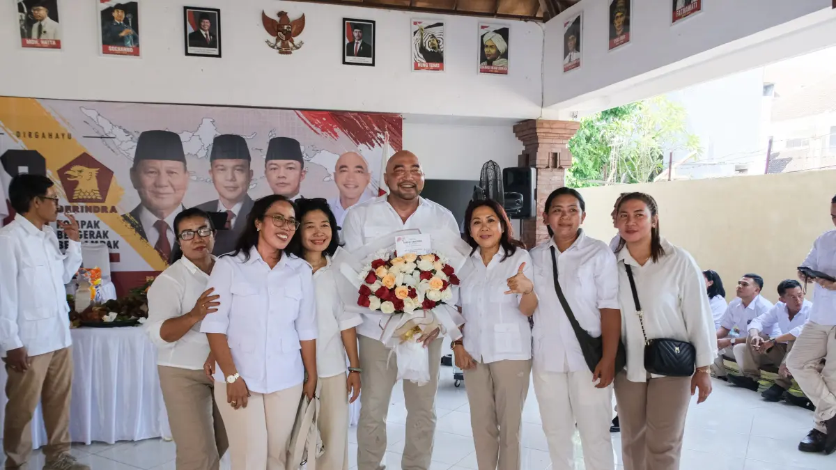 Ketua DPD Partai Gerindra Bali, Made Muliawan Arya atau yang akrab disapa De Gadjah, menyambut positif.