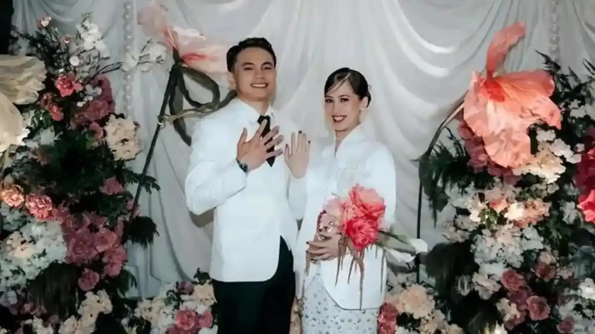 Foto pernikahan Zara Adhisty dengan suaminya  (Sumber:Instagram) 