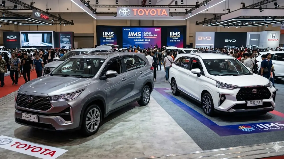 ilustrasi - Toyota Kijang Innova Zenix HEV dan Toyota New Veloz Hybrid EV 