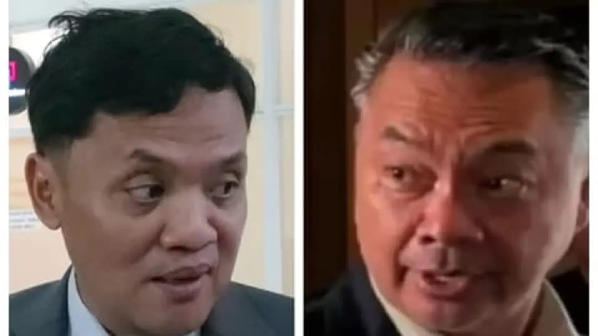 Habiburokhman dan  Dino Patti Djalal (Sumber:Instagram) 