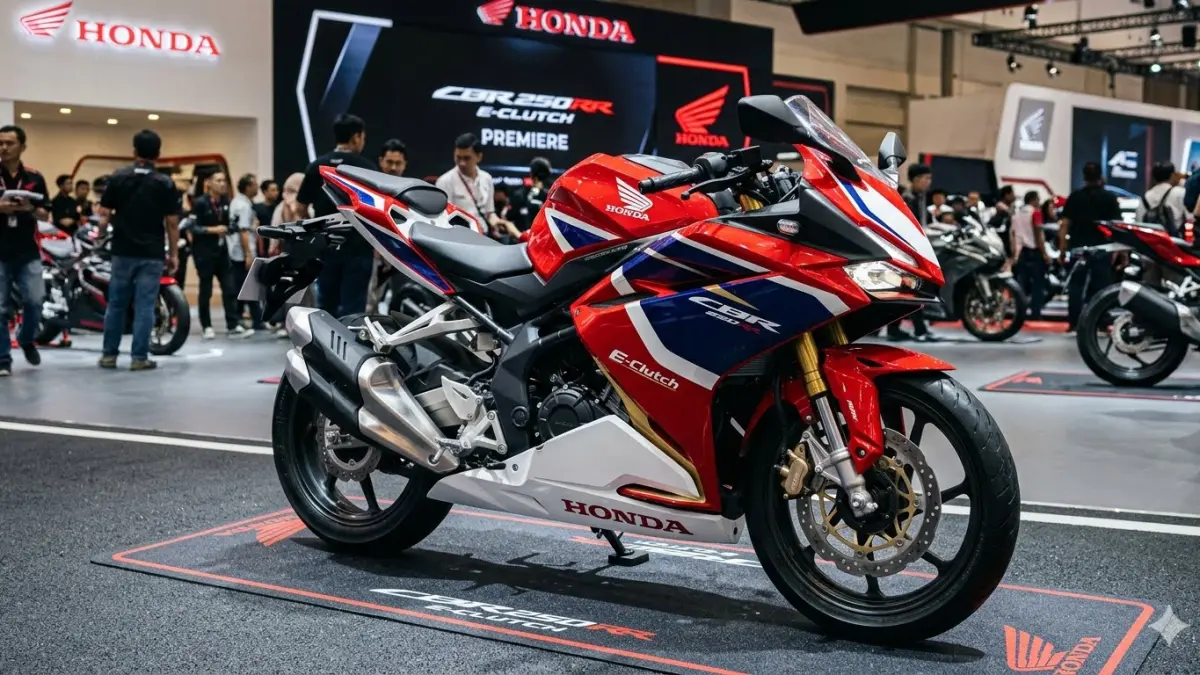 Honda CBR250RR E-Clutch yang diprediksi akan dibawa Astra Honda Motor ke GIIAS 2026. 