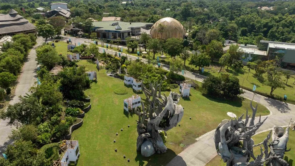 Citra udara kawasan Nuanu Creative City