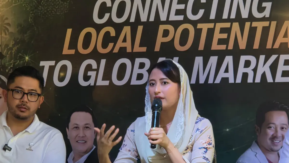 OPTIMISTIS: Wakil Menteri Perdagangan, Dyah Roro Esti, di Nusa Dua, Kuta Selatan, Badung. (Foto :Marsellus Pampur)