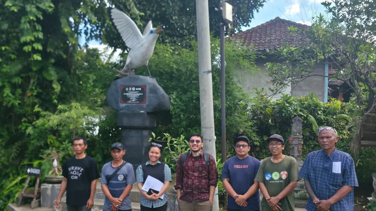 PLN UIP JBTB gelar program konservasi satwa endemik terancam punah, yakni burung Jalak Bali (Leucopsar rothschildi) di Kampung Jalak Bali, Desa Tengkudak, Penebel, Tabanan, Bali.