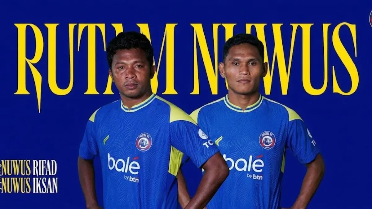 Rifad Rifad Marasabessy dan Iksan Lestaluhu resmi dilepas Arema FC jelang musim kompetisi 2026/2027.