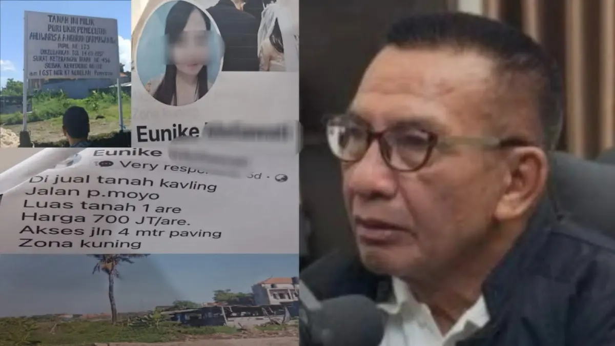 WARNING: Kuasa hukum keluarga besar Puri Kaleran Kangin I Nyoman Gde Sudiantara (Ponglik).&nbsp;