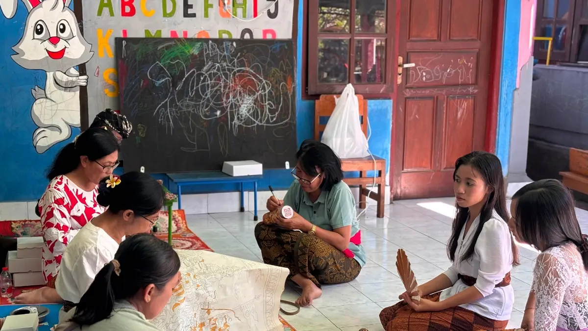 Akademisi Undiksha melaksanakan Program Pengabdian kepada Masyarakat di Desa Kamasan, Kabupaten Klungkung (7/6).