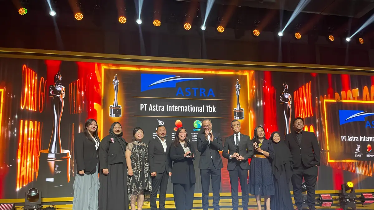 Astra bersama perusahaan Grup Astra kembali meraih penghargaan dalam ajang HR Asia Best Companies To Work For In Asia 2026 pada Jumat (5/6/2026).&nbsp;