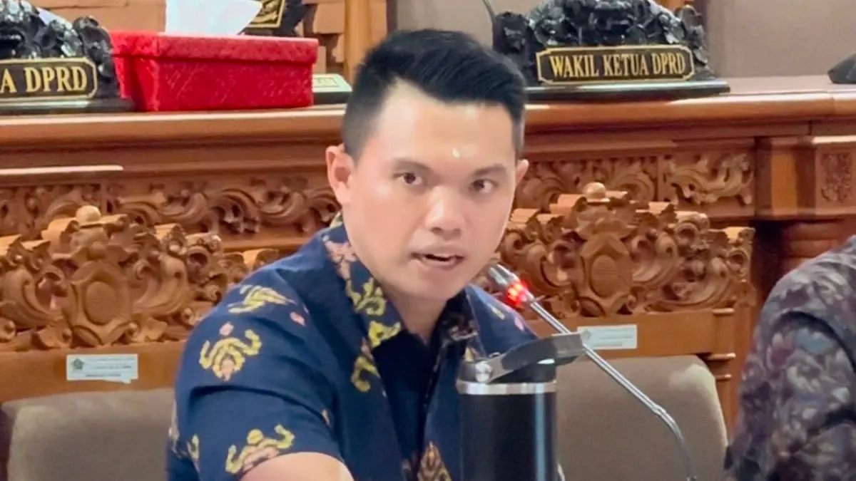 Wakil Ketua DPRD Kota Denpasar/Ketua DPC Partai Gerindra Denpasar Ida Bagus Yoga Adi Putra.