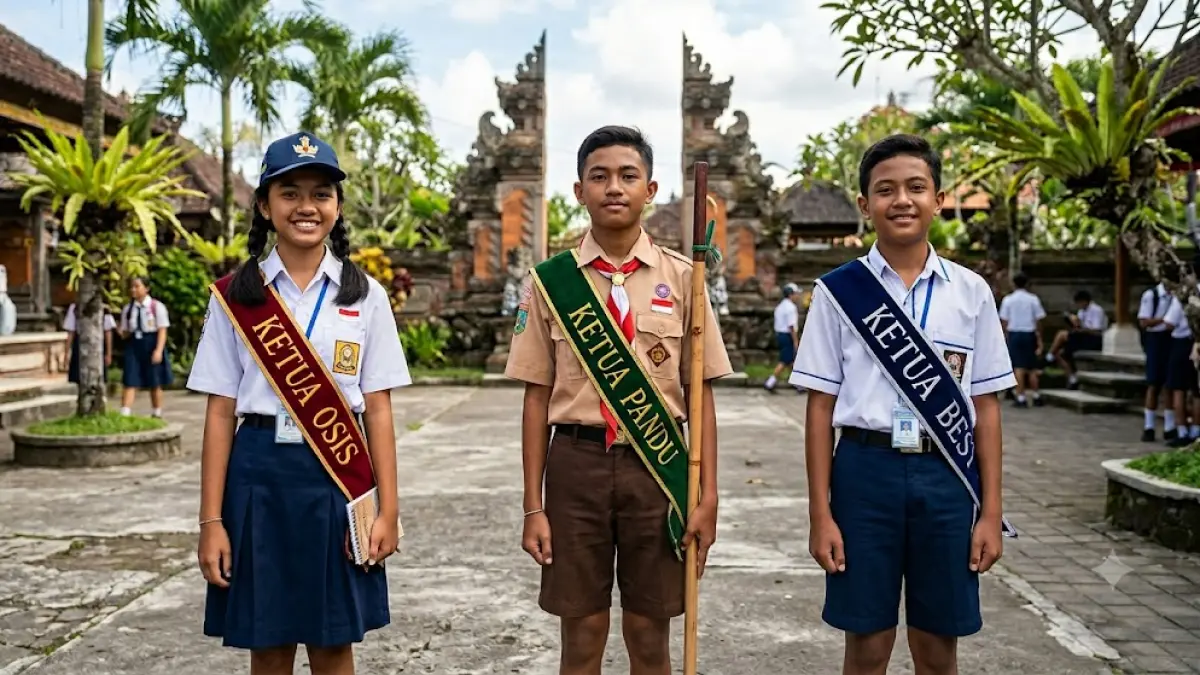 Ilustrasi - Rincian syarat dan kuota SPMB SMA Bali 2026 jalur prestasi kepemimpinan di Denpasar dan Badung.