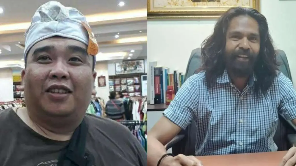 BERTINDAK: Kuasa hukum pelapor (dari kiri), Adrianus Herman Henok dan Hendrikus Hali Atagoran.
