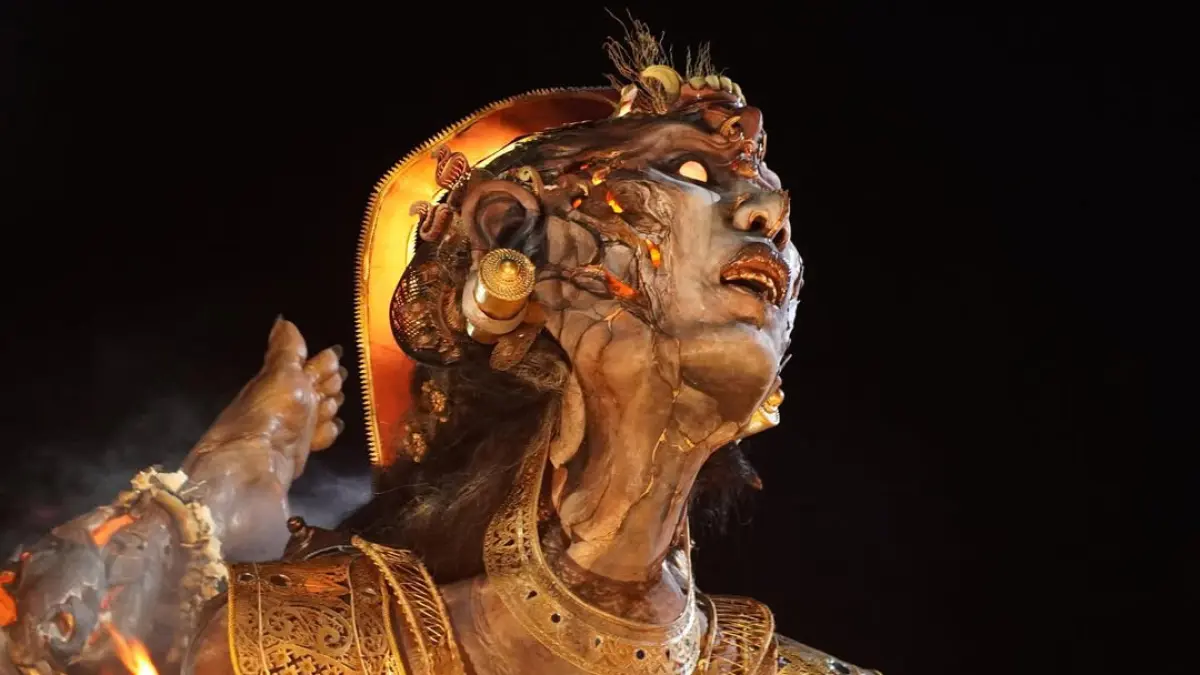 Ogoh ogoh Sapa Warang dari Banjar Gemeh akan kembali diarak dalam peed aya (pawai kesenian) Pesta Kesenian Bali ke-48 2026. (Berkraf)