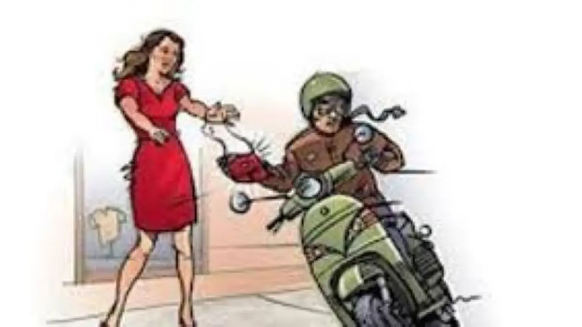 Ilustrasi penjambretan warga negara asing di Tuban Kuta Bali