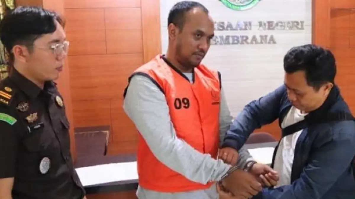 DIDAMAIKAN : Tersangka dibebaskan dari penuntutan dan dibebaskan dari tahanan. (foto: Kejari Jembrana)