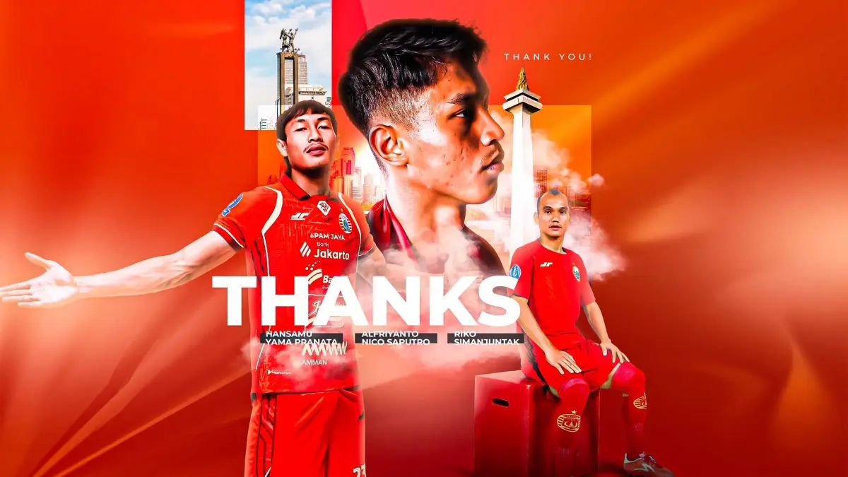 Persija lepas Rico Simanjuntak, Alfriyanto Nico, dan Hansamu Yama.
