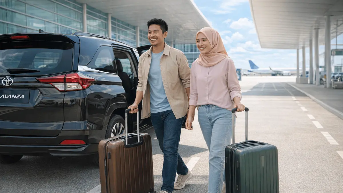 TRAVELING: Ilustrasi penumpang pesawat yang baru mendarat di bandara internasional I Gusti Ngurah Rai. (radarbali.id)