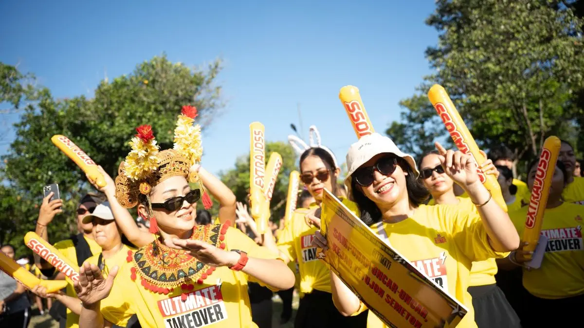 MERIAH: Extrajoss Ultimate Takeover Bali, berlangsung di Area Parkir Barat Renon Denpasar.