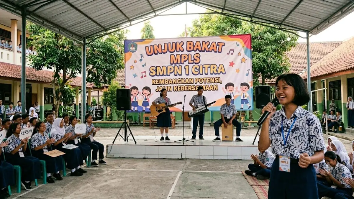 ilustrasi - Unjuk bakat MPLS jenjang SMP