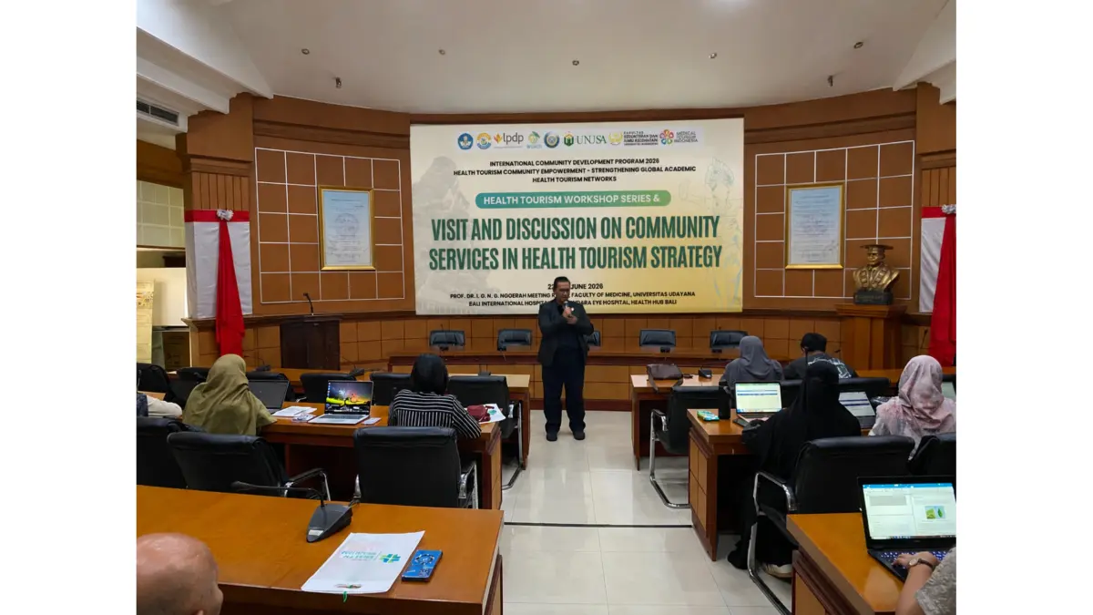 WORKSHOP: Bahasan tentang Health Tourism berlangsung interaktif dan diminati peserta.&nbsp;