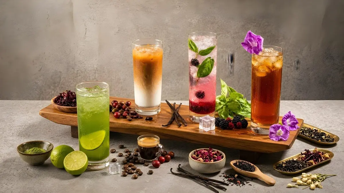 Berbagai minuman 60 Seconds to Tokyo