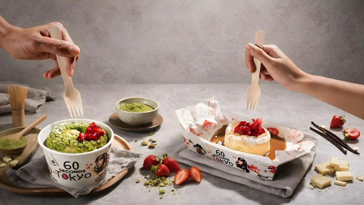 dessert 60 Seconds to Tokyo
