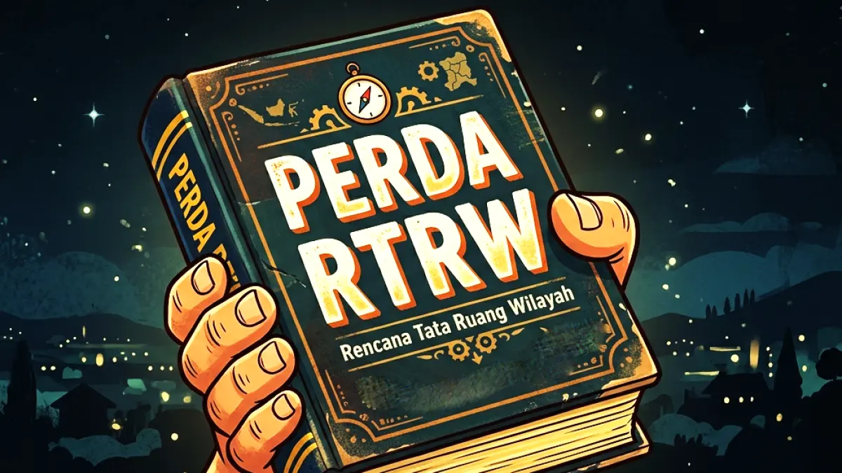 Ilustrasi Perda RTRW. (gambar digital gemini/radar bali)