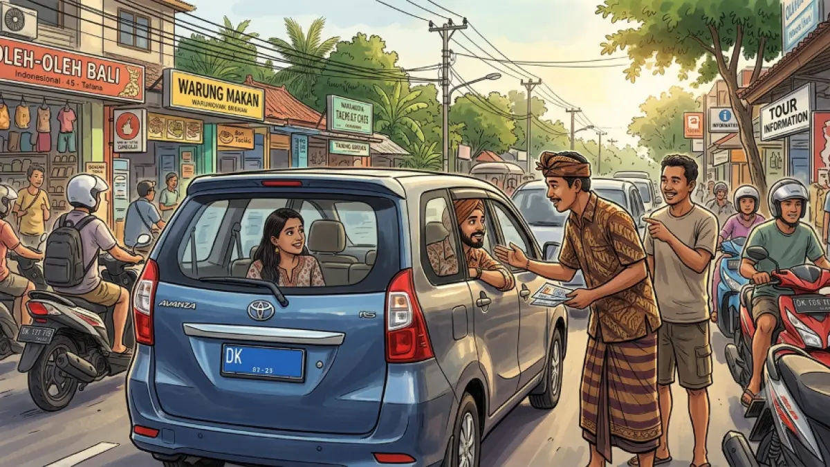 TARGET: Tempat penginapan wisatawan asal India, Somwati, 45, di Kuta, Badung. (GEMINI AI/radarbali.id)
 

