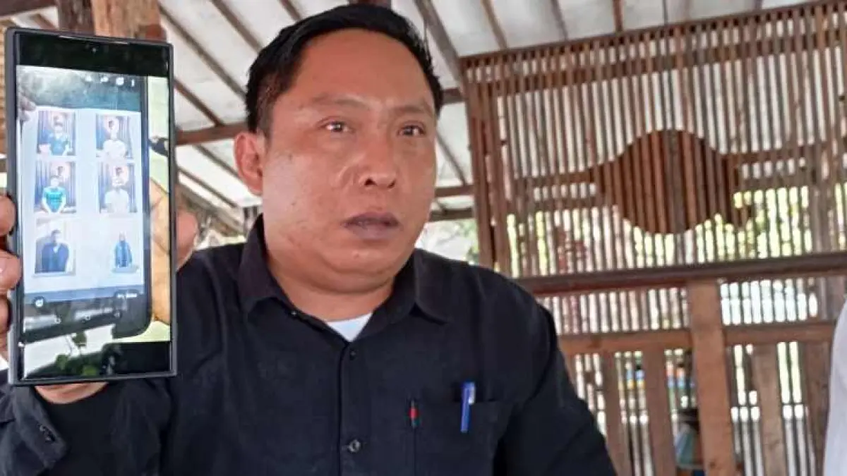 BEBERKAN DUGAAN BARU : Kuasa Hukum terdakwa kasus penyekapan, I Gusti Putu Adi Kusuma. (Francelino Junior)