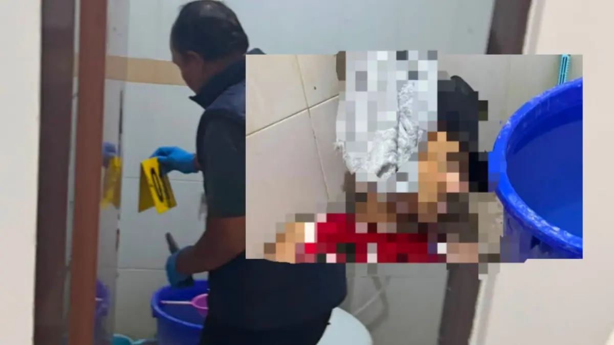 BELUM DIUNGKAP: Petugas kepolisian melakukan Olah Tempat Kejadian Perkara (TKP) di ruang detensi Kantor Imigrasi Kelas I Khusus TPI Ngurah Rai, Jimbaran, Badung, Jumat (10/7/2026). (kolase foto)