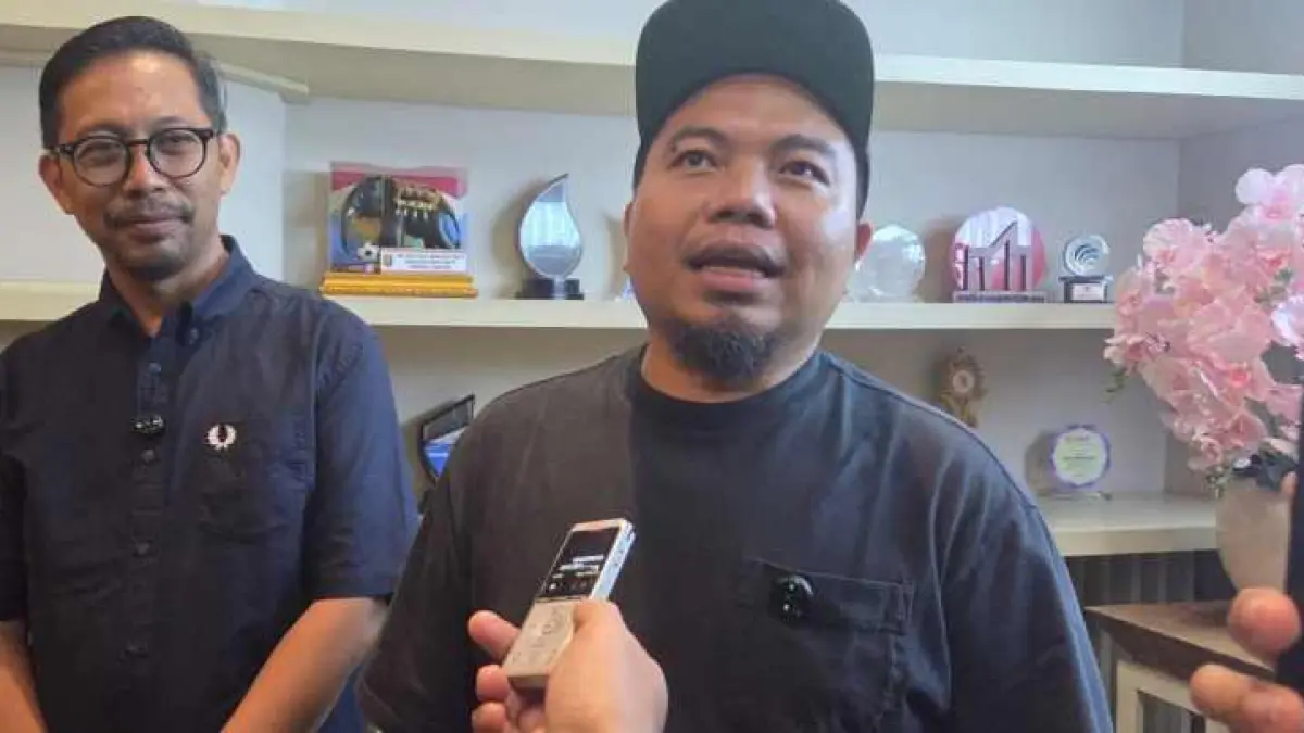 BEBERKAN PENATAAN : Ketua DPW Gekrafs Provinsi Bali, Ari Setia Wibawa di sela kegiatan diskusi Creative City Talk yang masih menjadi rangkaian dari D