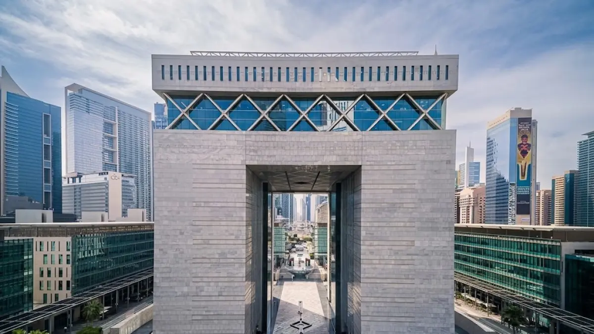 The Dubai International Finance Center yang menjadi acuan pengembangan Pusat Finansial Internasional Indonesia (PFII) di Bali.