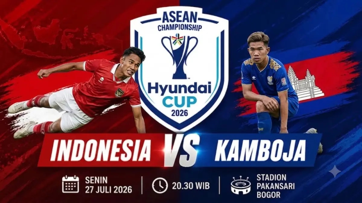 Marselino Ferdinan bakal beradu dengan Lim Pisoth dalam laga Piala AFF 2026.