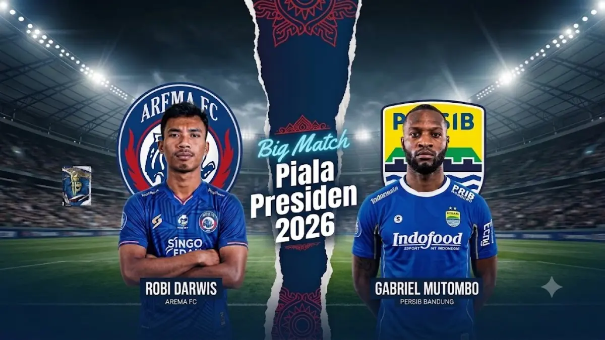 Robi Darwis yang kembali ke Bandung sebagai pemain baru Arema FC bakal berhadapan dengan Gabriel Mutombo. 
