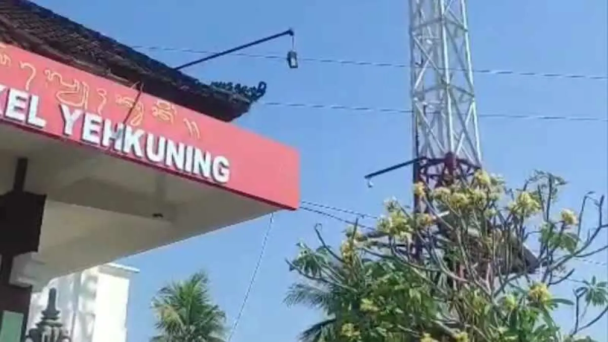 DITES AKURASINYA: Sistem peringatan dini tsunami di Kabupaten Jembrana. (M.Basir)