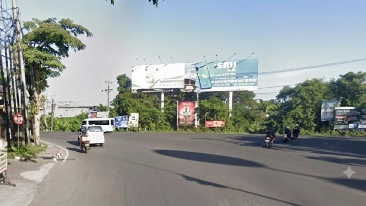 Ujung jalan arteri Gatot Subroto Barat di Banjar Batu Culung, Kerobokan Kaja, Badung. Lahan tersebut akan menjadi awal dari jalan arteri Gatot Subroto Barat-Mengwi yang direncanakan dibangun tahun depan.  