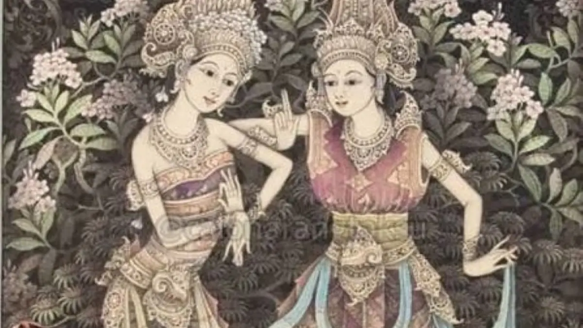 Ilustrasu Tumpek Klurut yaitu Hari Kasih Sayang versi Bali yang jatuh setiap 210 hari pada Sabtu Kliwon.