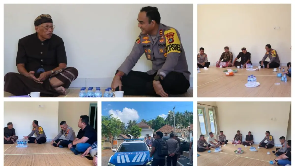 KEMITRAAN: Dr. I Wayan Sudirta, SH.,MH, Anggota Komisi III DPR RI Fraksi PDI Perjuangan Dapil Bali saat bertemu Kapolres Karangasem AKBP I Made Santika, SH.,S.I.K.,M.I.K. (IST/radarbali.id)