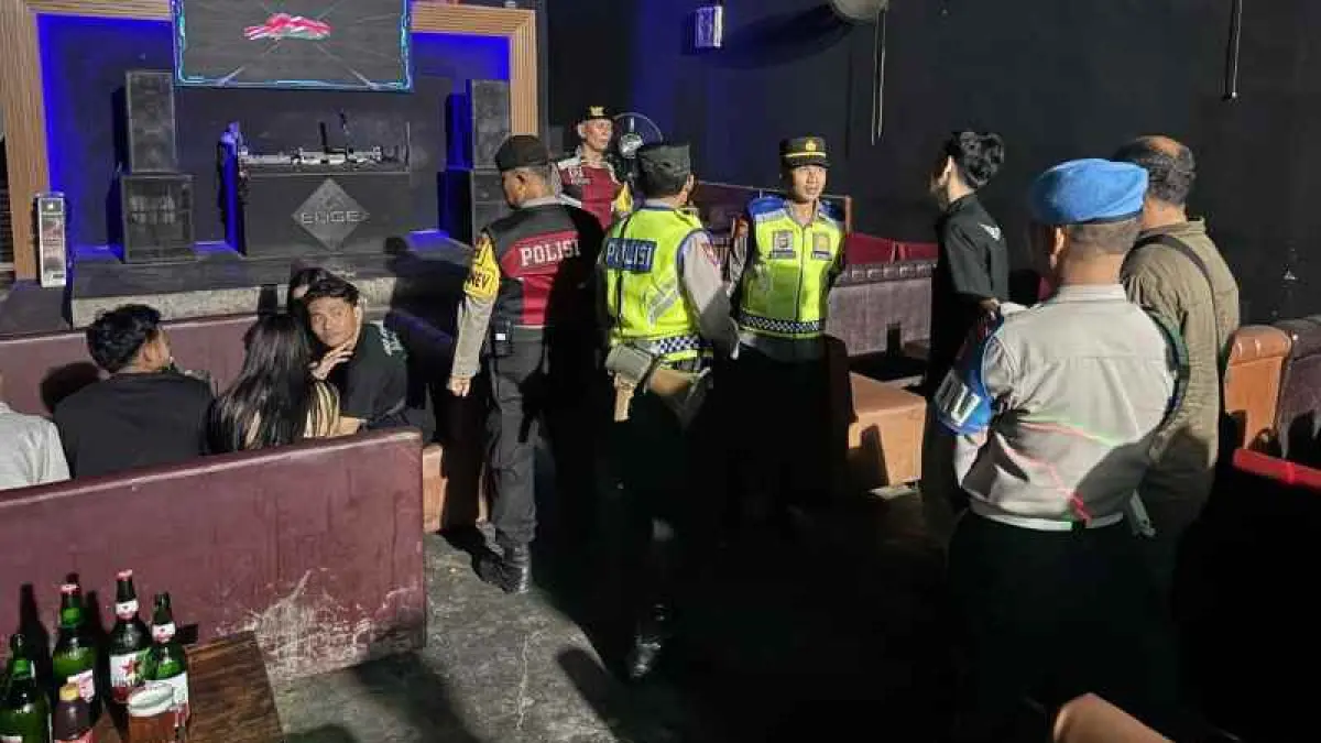 PATROLI&nbsp; RUTIN : Operasi Pekat Agung 2026 untuk mencegah aksi kriminal. (foto: Polres Gianyar)