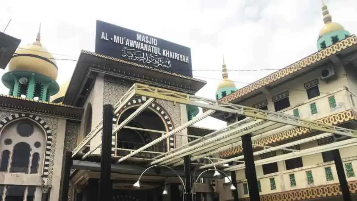 Ilustrasi Masjid Al Muawwanatul Khairiyah, Kampung Bugis, Suwung, Denpasar Selatan. (Miftahuddin/radar bali)