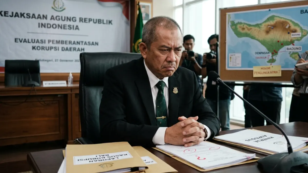 Ilustrasi minumnya pengungkapan kasus korupsi di Bali yang ditangani Kejati
