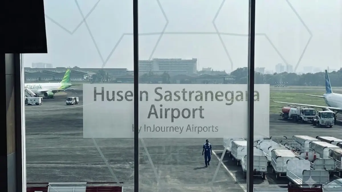 ilustrasi - Bandara Husein Sastranegara akhirnya beropertasi kembali untuk penerbangan domestik setelah vakum karena penerbangan dipindah ke Kertajati.