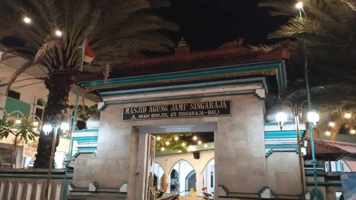 ilustrasi Masjid Agung Jami