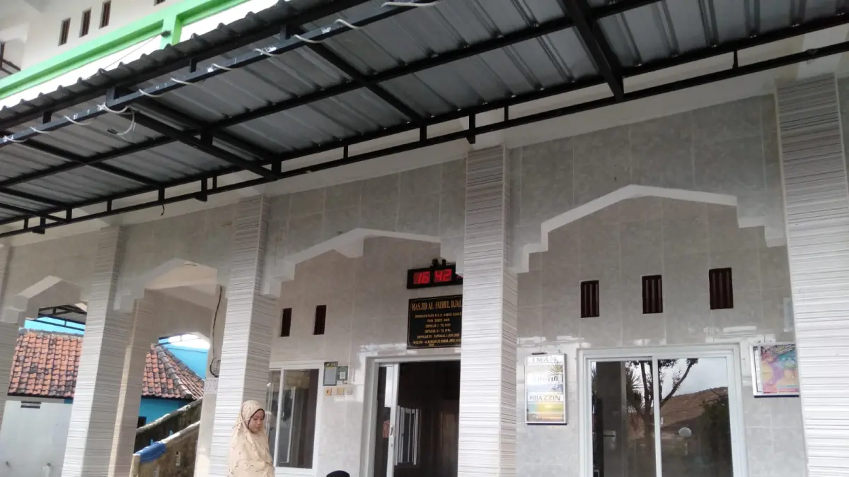 ilustrasi Masjid Fathul Jalil, Banjar Saren Jawa, Budakeling, Bebandem, Karangasem. (haripuspita/radar bali)