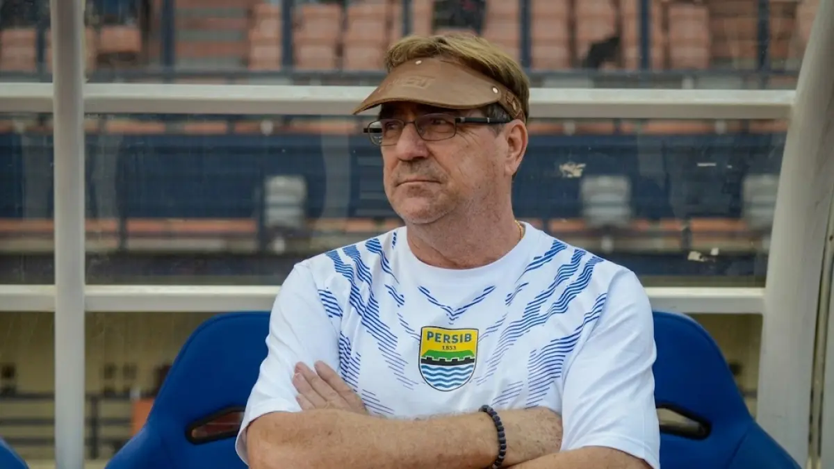 Robert Rene Alberts, mantan pelatih Persib Bandung.